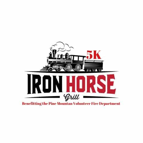 The Iron Horse 5K is an out-and-back race on the beautiful Man O’ War Railroad Recreation Trail in Pine Mountain, GA.