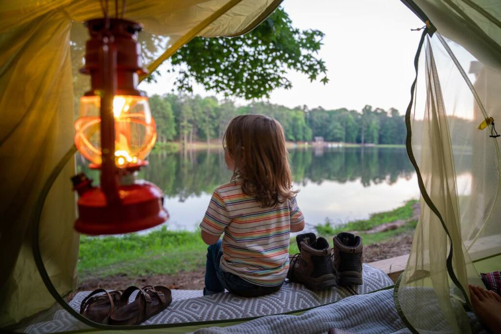 FDR-Camping-Tent-with-child-explore-harris-county