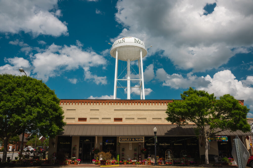 downtown_pine_mountain_water_tower